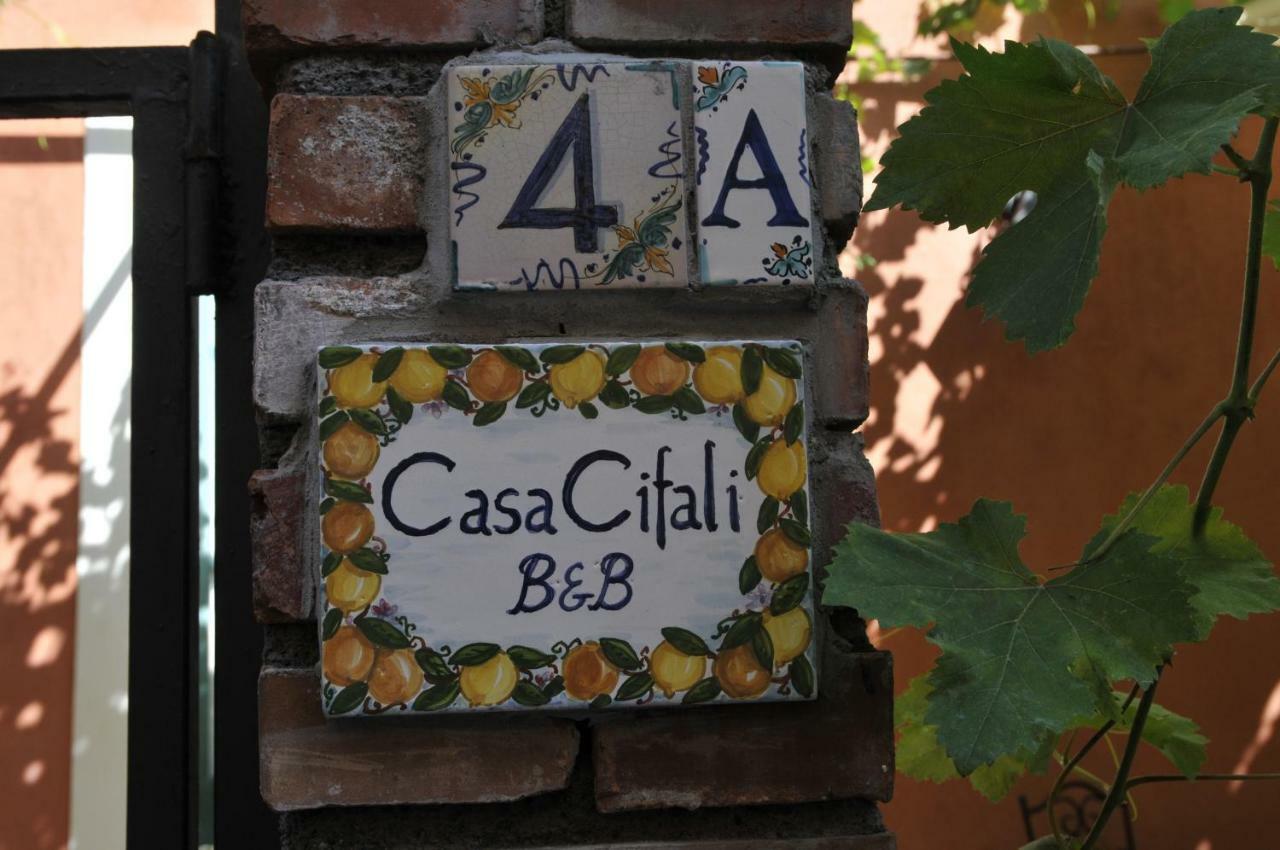 Casa Cifali Bed & Breakfast Taormina Exterior foto